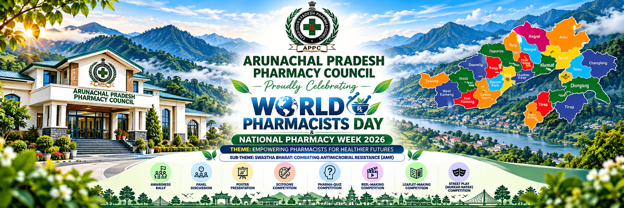 Arunachal Pradesh Pharmacy Council - World Pharmacists Day and National Pharmacy Week 2026